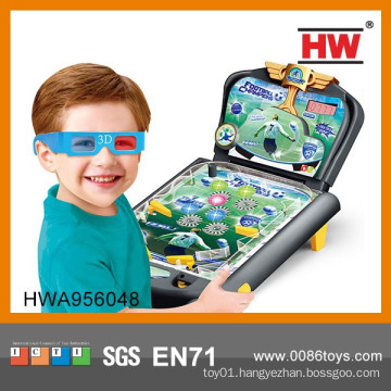 High Quality Plastic Kid's 3D Soccer Game Machine Toy